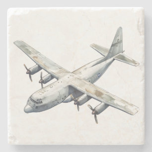 Posavasos De Piedra Avión