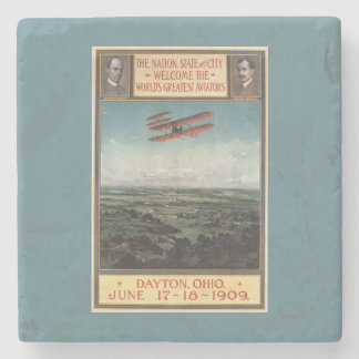 Posavasos De Piedra Avión de los hermanos de Wright