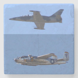 Posavasos De Piedra Aviones de guerra