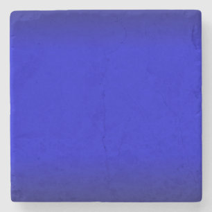 Posavasos De Piedra Azul eléctrico sólido