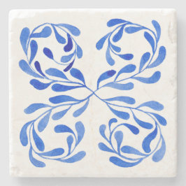 Posavasos De Piedra Azul mediterráneo