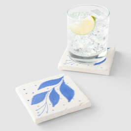 Posavasos De Piedra Azul mediterráneo