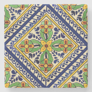 Posavasos De Piedra Azulejo de Talavera