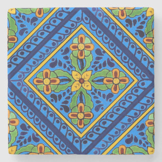 Posavasos De Piedra Azulejo de Talavera