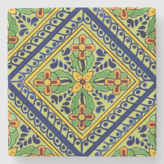 Posavasos De Piedra Azulejo de Talavera