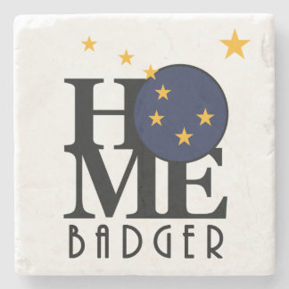 Posavasos De Piedra Badger de HOME Alaska