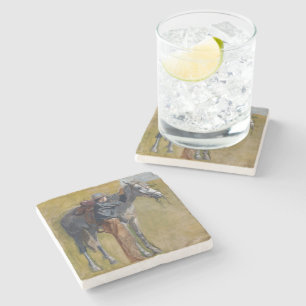 Posavasos De Piedra Badlands estadounidenses: Vaquero del viejo oeste