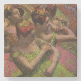 Posavasos De Piedra Bailarinas Ajustando sus Vestidos (Edgar Degas)