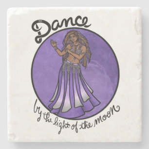 Posavasos De Piedra Baile a la luz de la luna