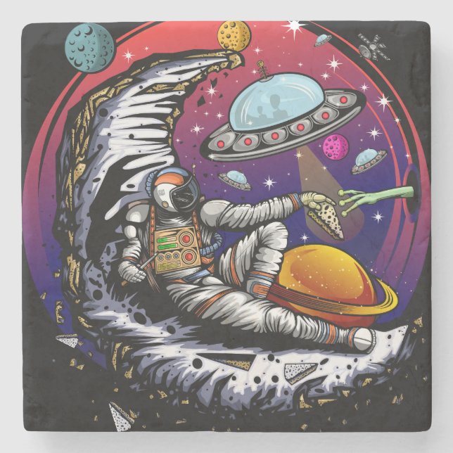 Posavasos De Piedra Balón (Anverso)