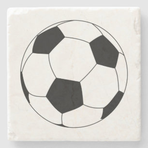 Posavasos De Piedra Balón de fútbol (fútbol)