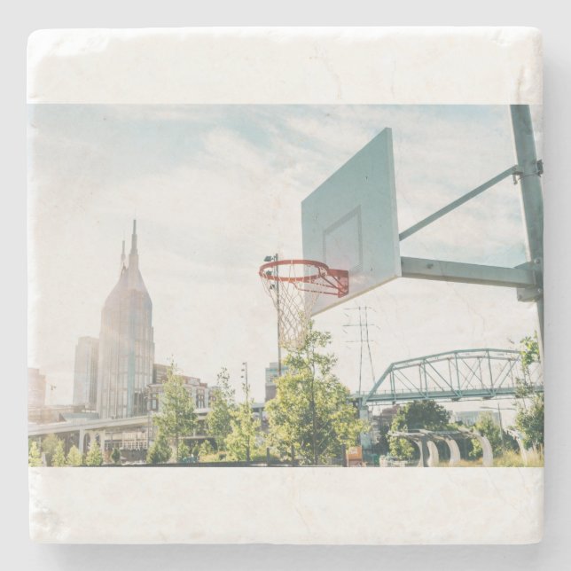 Posavasos De Piedra Baloncesto 113 (Anverso)