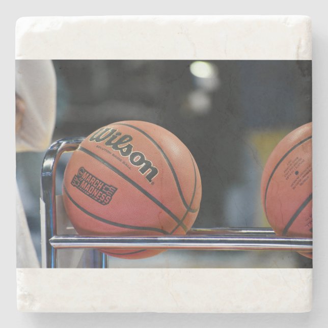 Posavasos De Piedra Baloncesto 73 (Anverso)