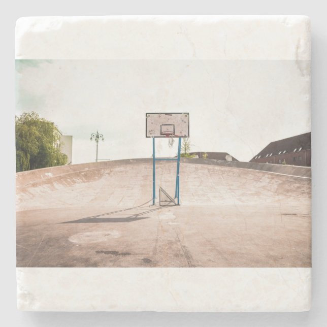 Posavasos De Piedra Baloncesto 85 (Anverso)