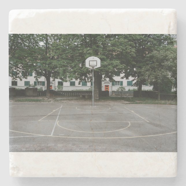 Posavasos De Piedra Baloncesto 98 (Anverso)