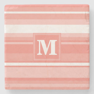 Posavasos De Piedra Bandas de coral monográficas