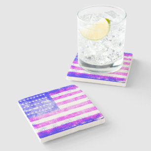 Posavasos De Piedra Bandera
