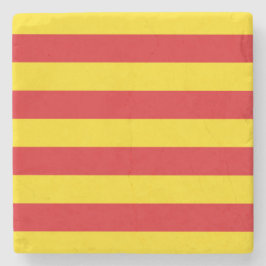 Posavasos De Piedra Bandera catalana