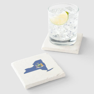 Posavasos De Piedra Bandera con forma de Nueva York Empire State
