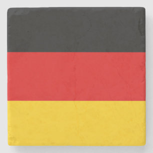 Posavasos De Piedra Bandera de Alemania (Alemania)