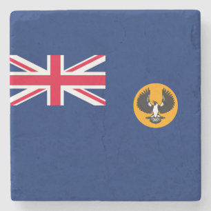 Posavasos De Piedra Bandera de Australia del Sur (Estado de Australia)