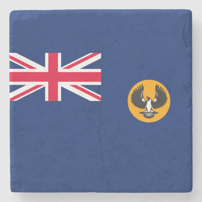 Posavasos De Piedra Bandera de Australia del Sur (Estado de Australia) (Anverso)