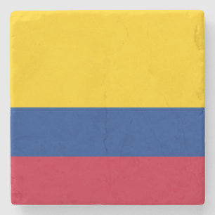 Posavasos De Piedra Bandera de Colombia