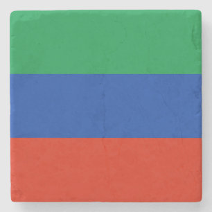 Posavasos De Piedra Bandera de Daguestán