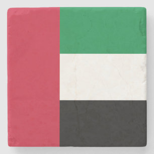 Posavasos De Piedra Bandera de Emiratos Árabes Unidos