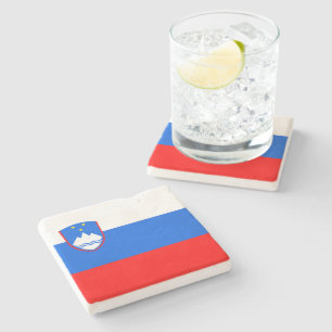 Posavasos De Piedra Bandera de Eslovenia