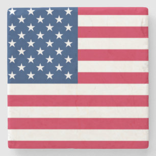 Posavasos De Piedra Bandera de Estados Unidos - Estados Unidos de Amé