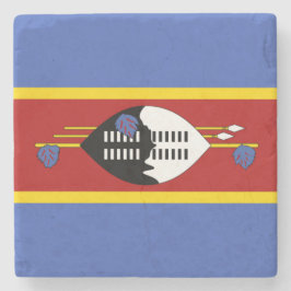Posavasos De Piedra Bandera de Eswatini (Swazilandia)