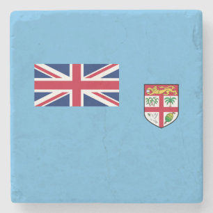 Posavasos De Piedra Bandera de Fiyi