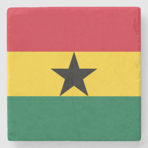 Posavasos De Piedra Bandera de Ghana