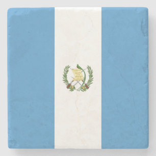 Posavasos De Piedra Bandera de Guatemala
