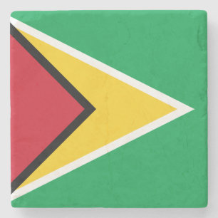 Posavasos De Piedra Bandera de Guyana