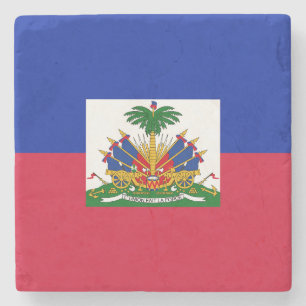 Posavasos De Piedra Bandera de Haití