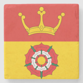 Posavasos De Piedra Bandera de Hampshire (condado del Reino Unido)