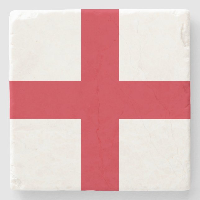 Posavasos De Piedra Bandera de Inglaterra (Anverso)