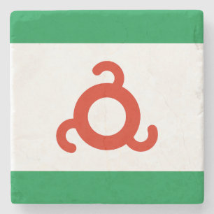 Posavasos De Piedra Bandera de Ingusetia