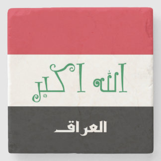Posavasos De Piedra Bandera de Irak