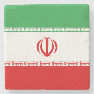Posavasos De Piedra Bandera de Irán