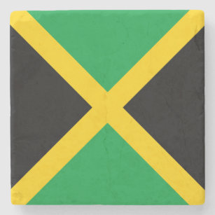 Posavasos De Piedra Bandera de Jamaica patriótica