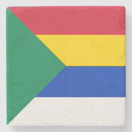Posavasos De Piedra Bandera de la fe religiosa drusa