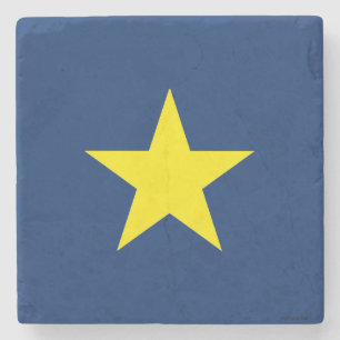 Posavasos De Piedra Bandera de la República de Texas