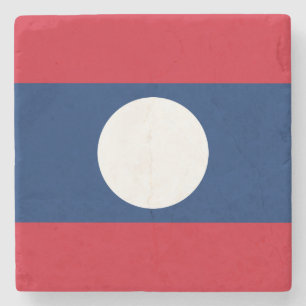 Posavasos De Piedra Bandera de Laos