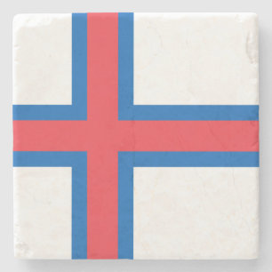 Posavasos De Piedra Bandera de las Islas Feroe