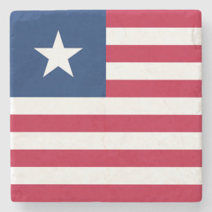 Posavasos De Piedra Bandera de Liberia