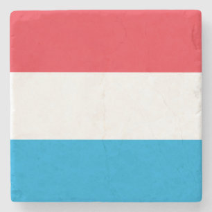 Posavasos De Piedra Bandera de Luxemburgo