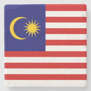 Posavasos De Piedra Bandera de Malasia